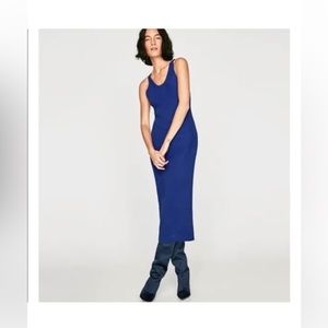 Zara Knit Midi Dress